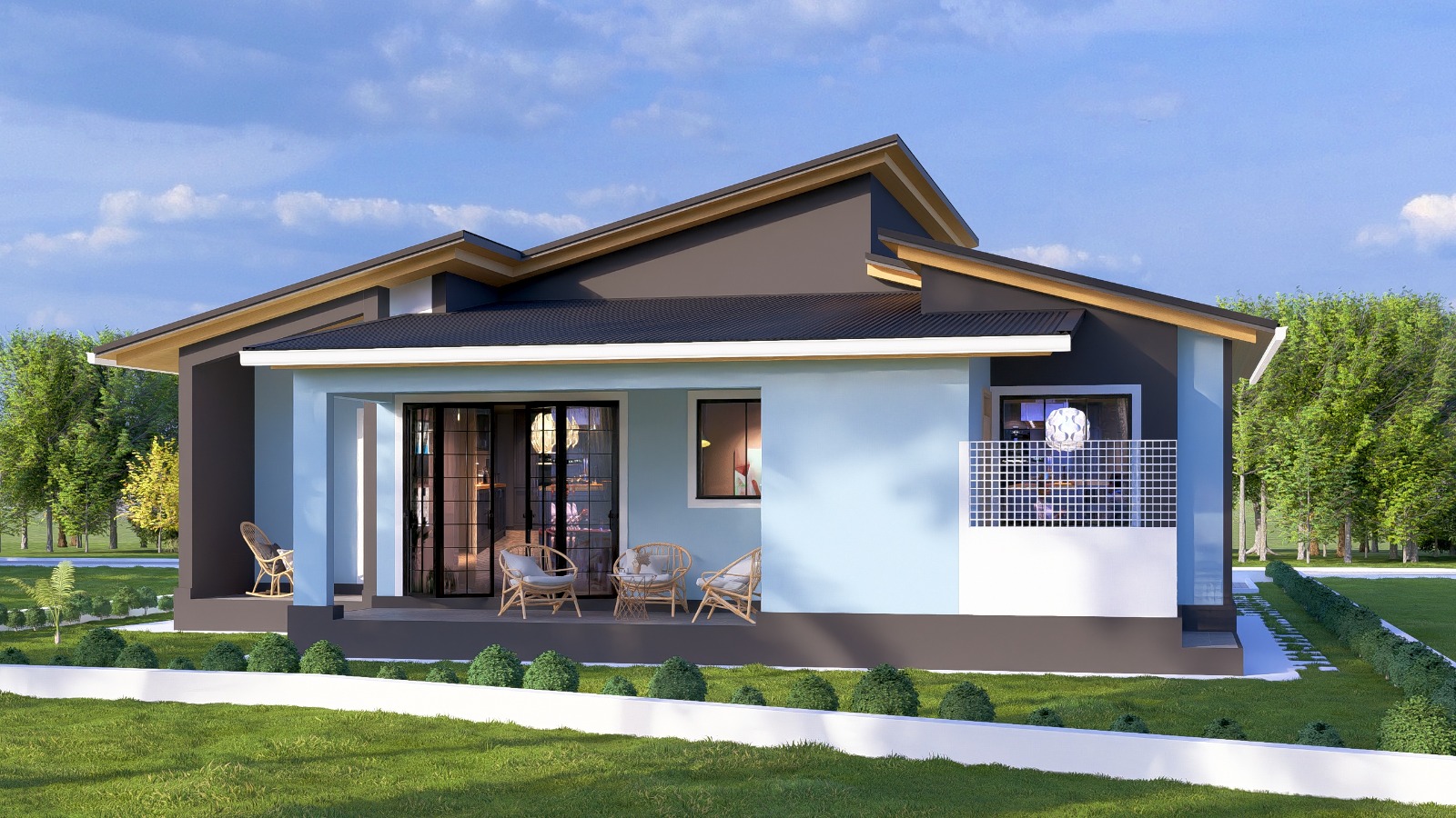 Upcoming Gated Estate in Karura Ka Nyungu consisting of 10 Modern 3 Bedroom Bungalow's.